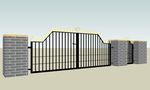 su入口建筑大门模型