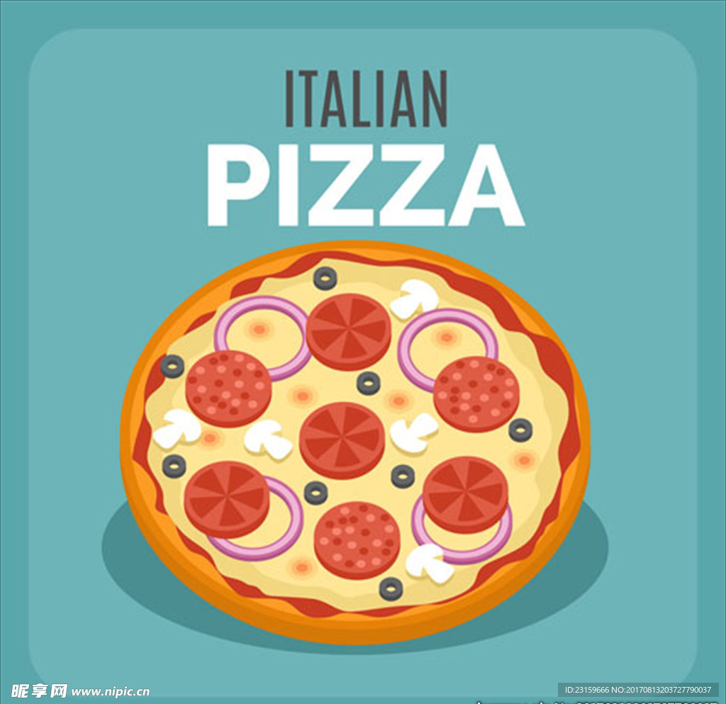 意大利披萨插图