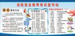 消防安全教育常识宣传栏