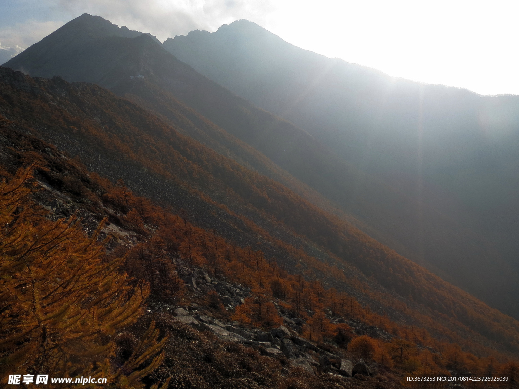 秋季太白山