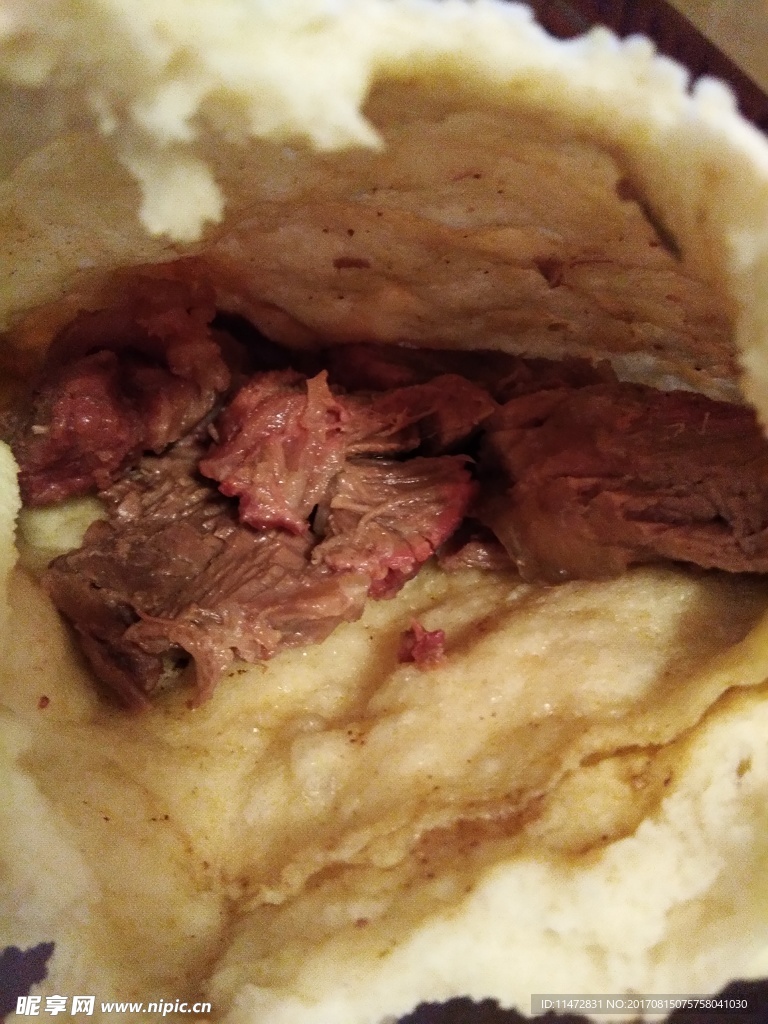 驴肉烧饼