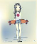 插画美女