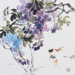 国画花鱼