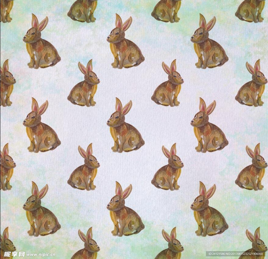 手绘兔子壁纸