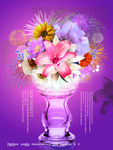 艺术鲜花