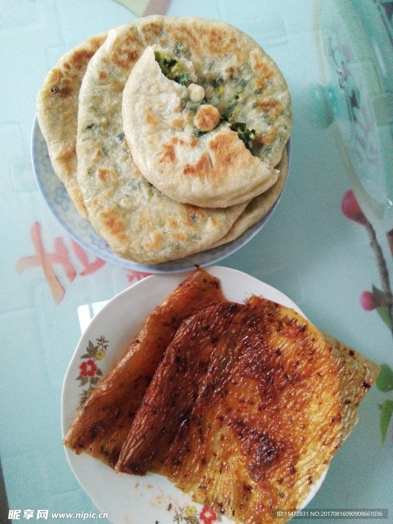 韭菜饼 辣片