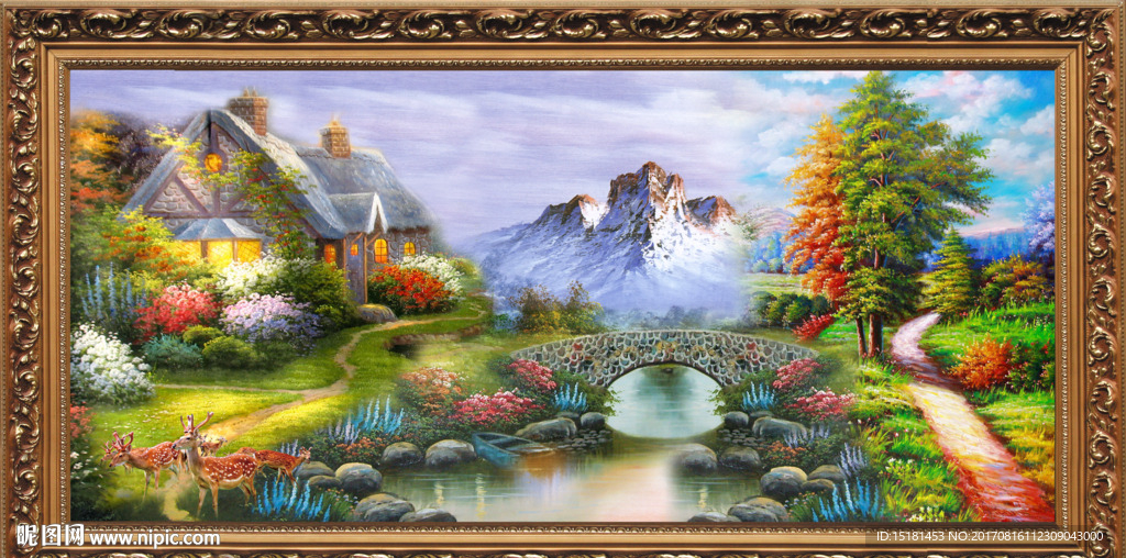 风景油画