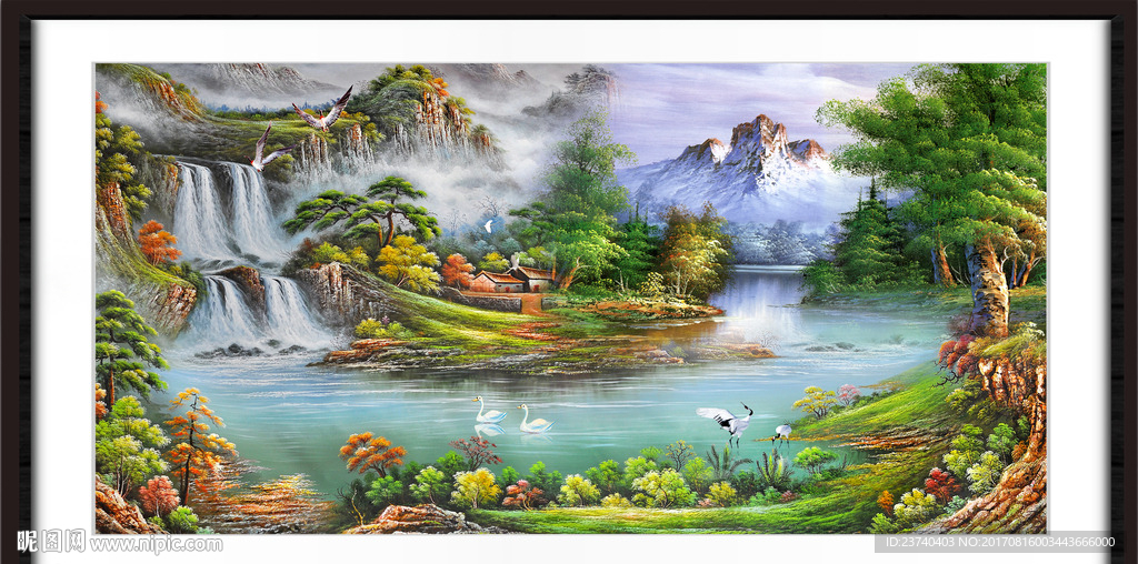 油画风景