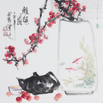 水墨梅花