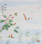 水墨花鸟