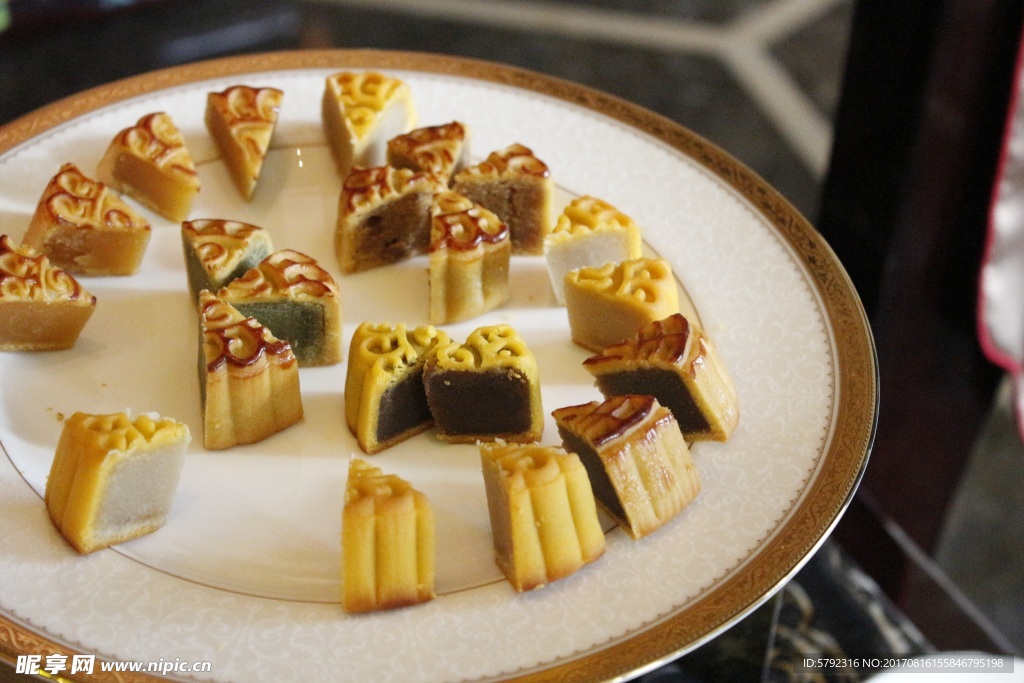豆沙月饼