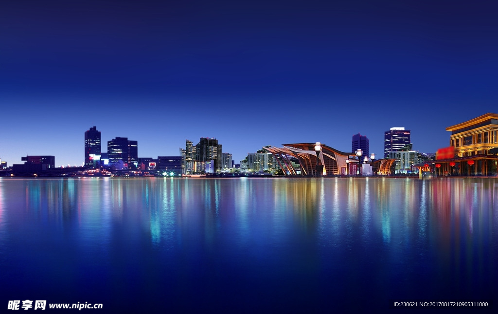 高端城市夜景