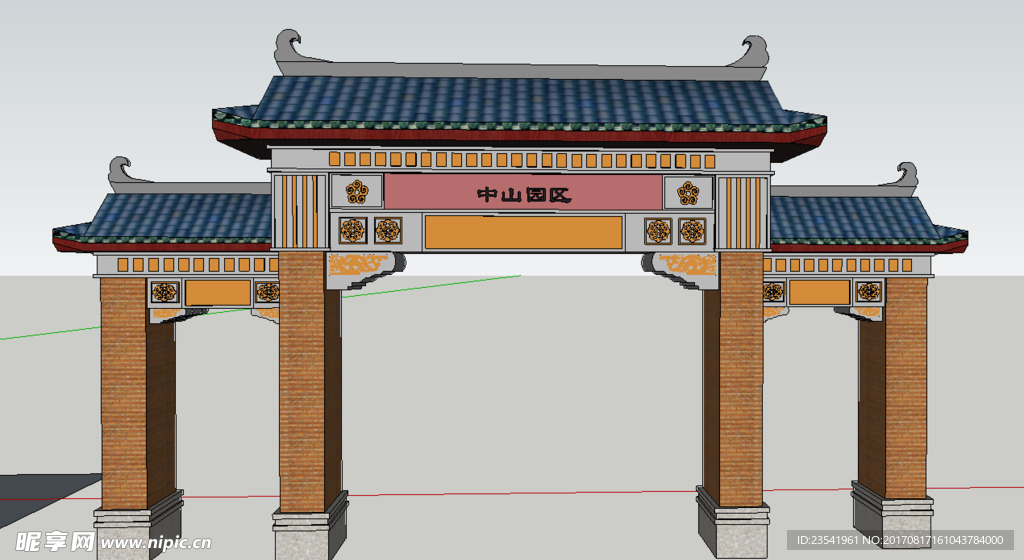牌坊设计