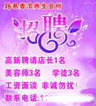 招聘   海报