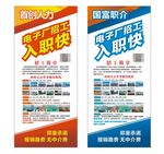 电子厂招工展架