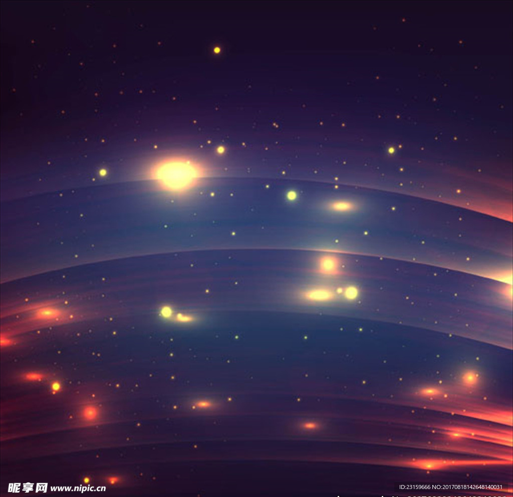 五彩缤纷的抽象炫彩背景