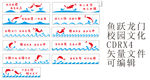 鱼跃龙门  鲤鱼 校园文化