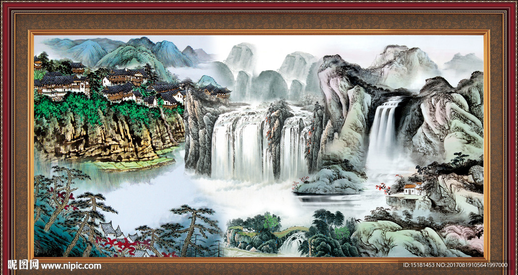 水墨山水