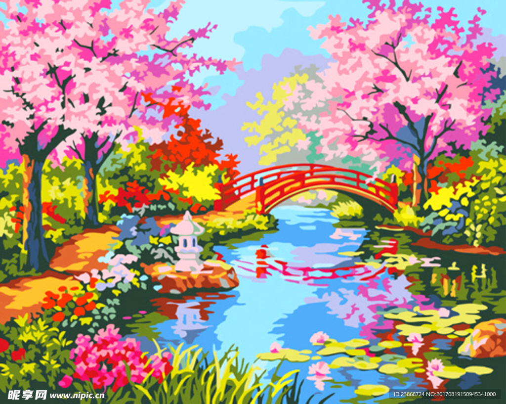 油画风景