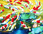 油画鱼