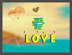 爱是海报