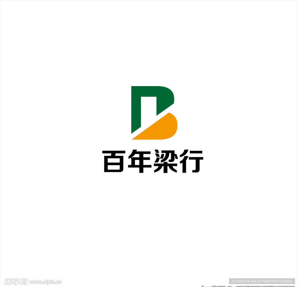 字母B标志设计