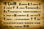 很久以前烧烤古文字