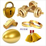金色物件