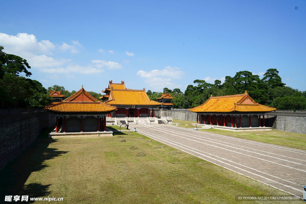 沈阳东陵 清福陵 古建筑