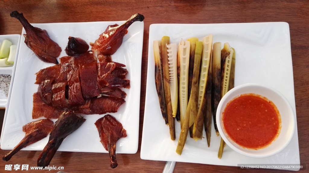 美味的北京烤鸭