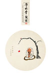 净水堂禅意系列海报