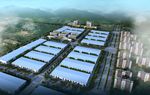 鸟瞰厂房建筑图