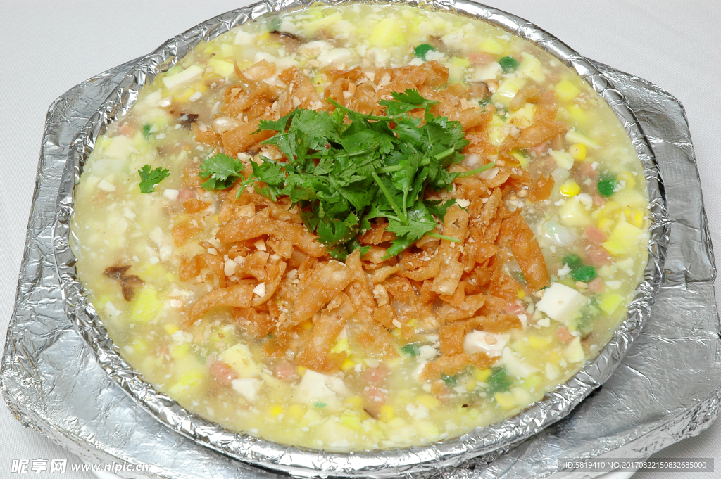 铁板蟹黄豆腐