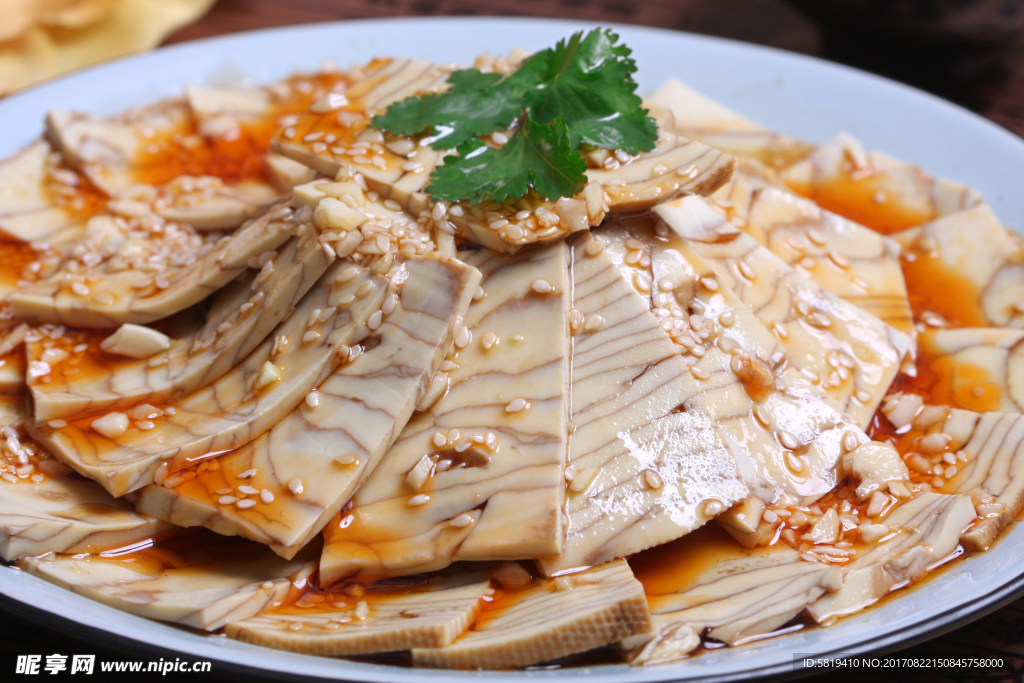 红油豆干