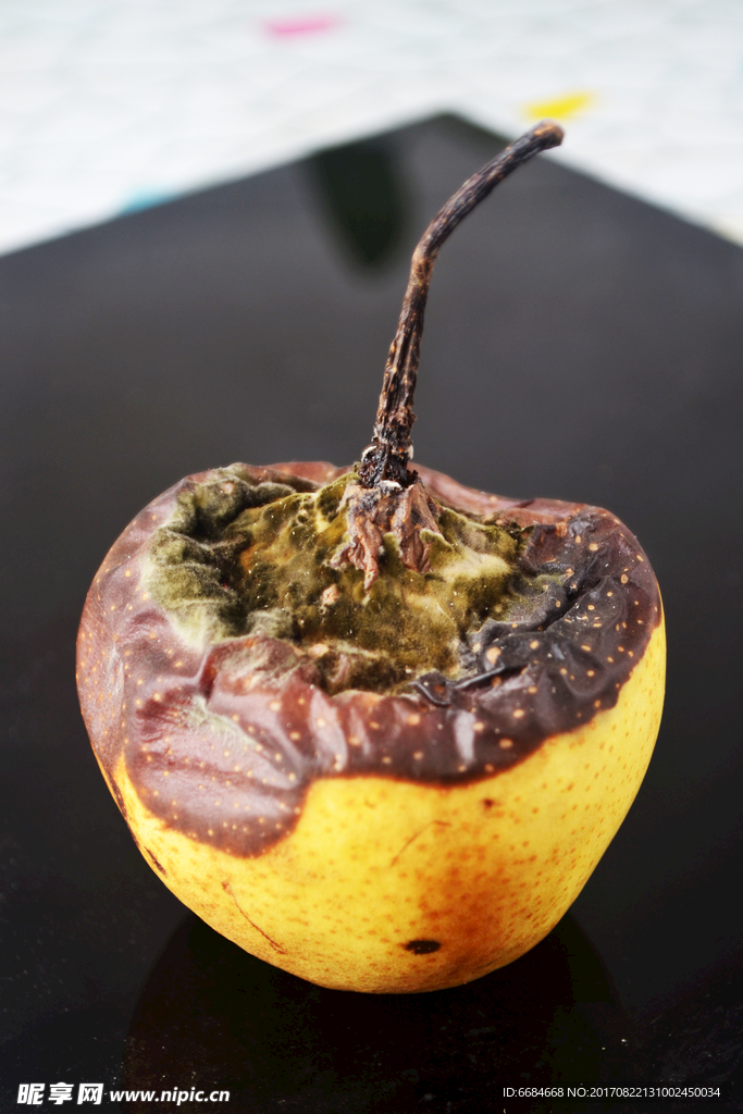 一颗烂梨的肖像