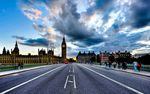 英国街景道路摄影