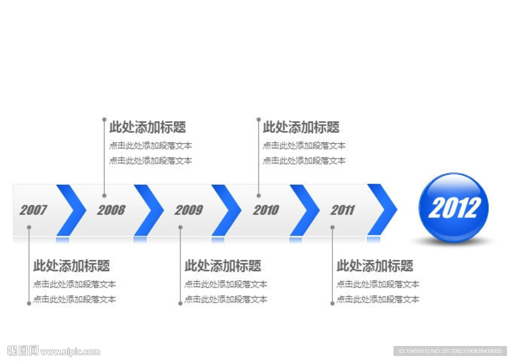 时间轴流程图表4