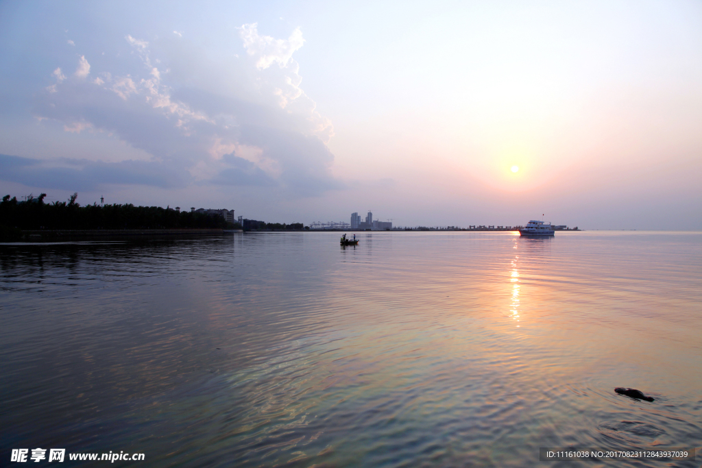 海口湾海岸线