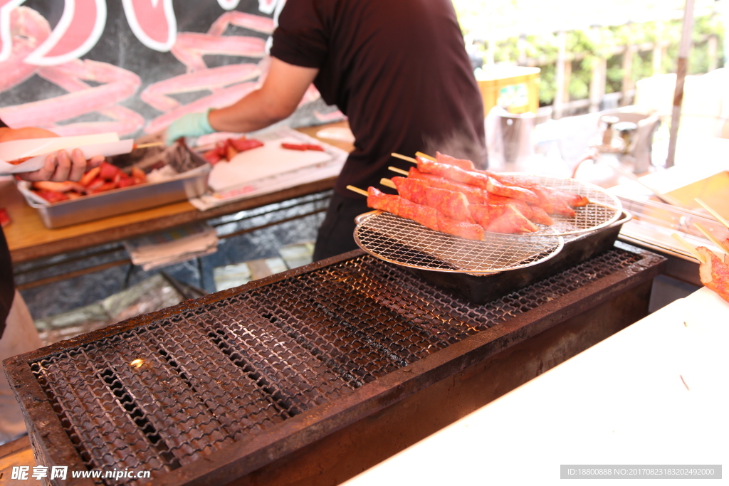 日本浅草寺小食蟹肉棒