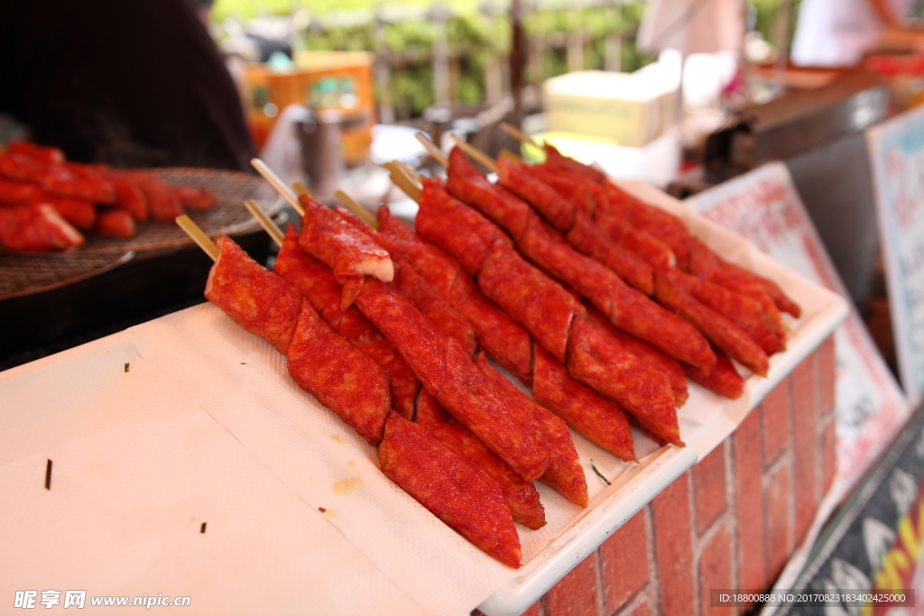 日本浅草寺小食蟹肉棒