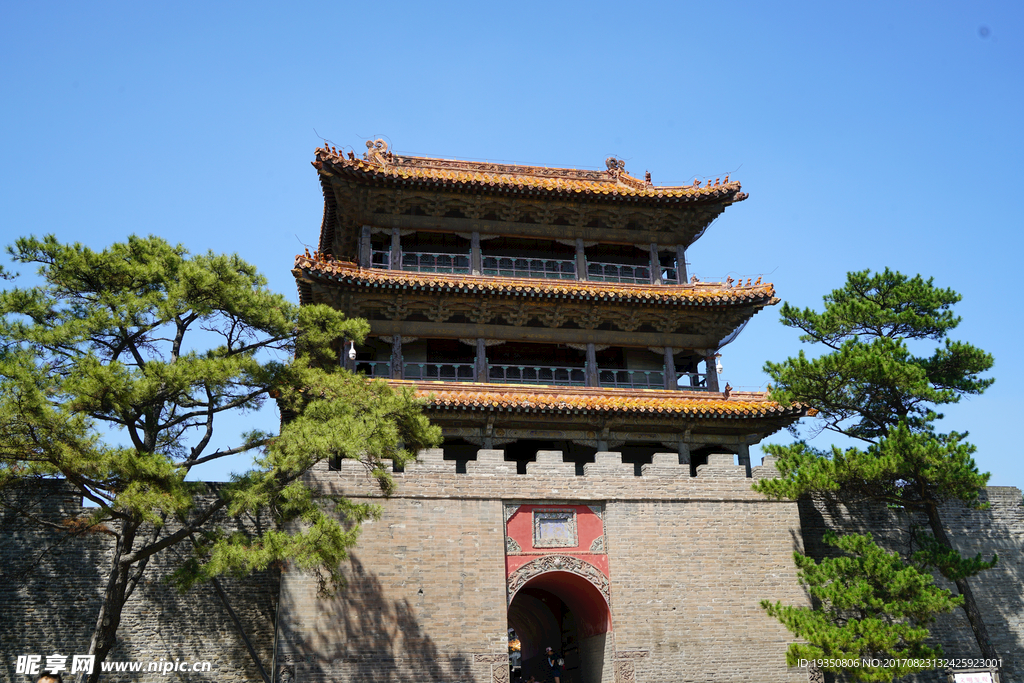 沈阳东陵 清福陵 古建筑