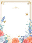 唯美手绘花朵