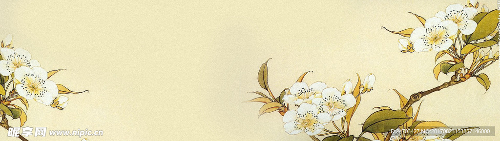 黄色花背景素材背景