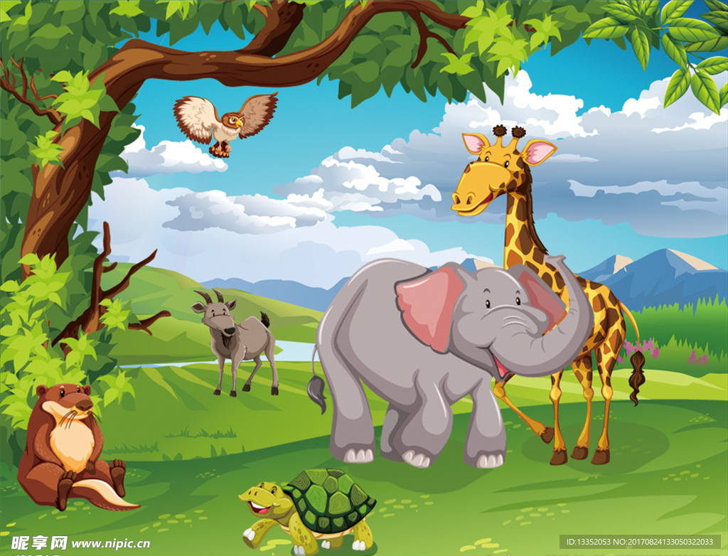 森林动物类儿童绘本插画|插画|儿童插画|anwcs - 原创作品 - 站酷 (ZCOOL)