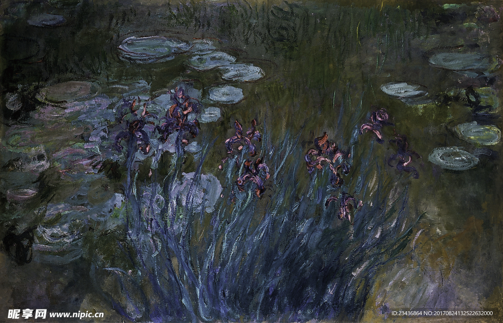 莫奈油画 印象派油画 装饰画