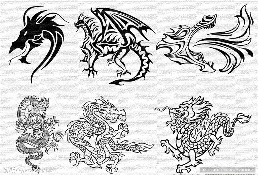 龙素材