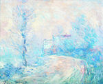 莫奈油画 印象派油画 装饰画