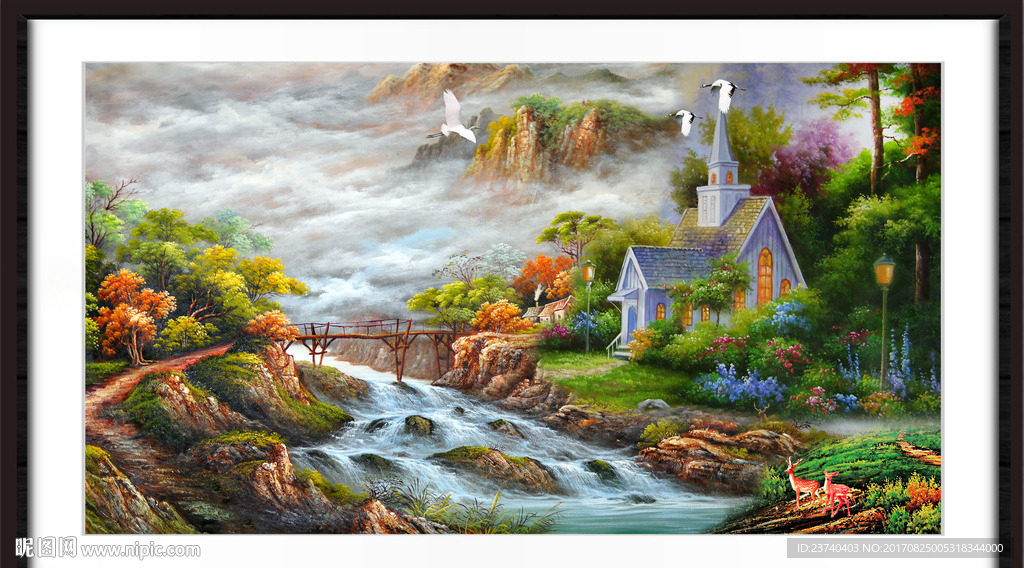 风景油画
