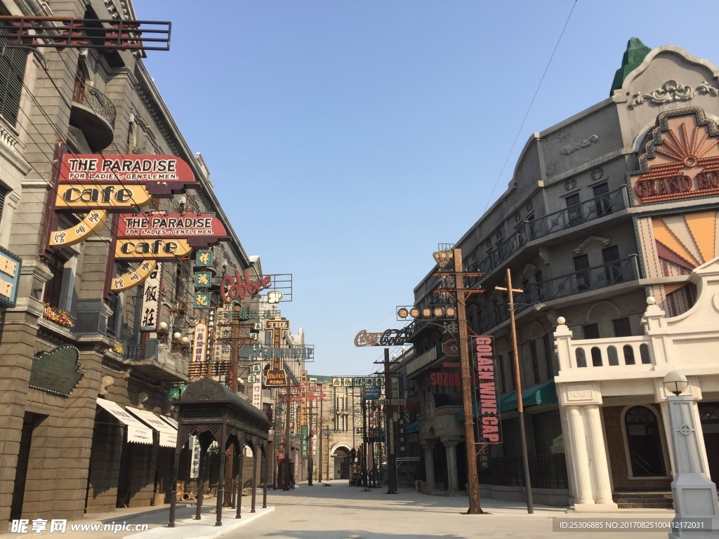 西太湖影基地欧式街道