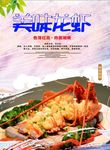 美味龙虾海报设计